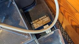 Hoover floor finishing machine features heated cleaning, Spin Scrub 50, upholstery and stain