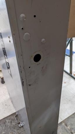 Top secret lockable gun cabinet, box measures 53"x23"x8" deep and would make a slick gun cabinet,