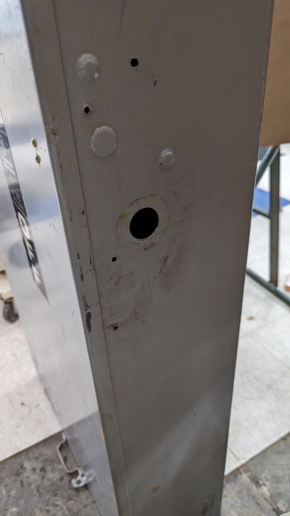 Top secret lockable gun cabinet, box measures 53"x23"x8" deep and would make a slick gun cabinet,
