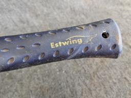 Estwing 16" long framing hammer, handle is in very good condition, shaft and head have some use