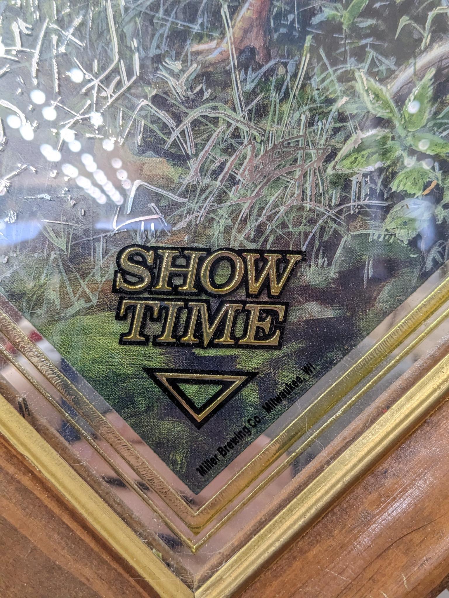 Miller High Life beer mirror, The mirror is in good condition, no chips or scratches noted on frame,