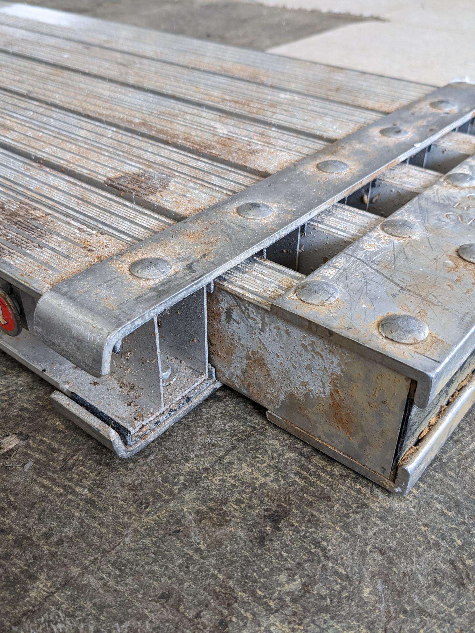 Werner Task-Master aluminum scaffolding extension plank is Model PA208