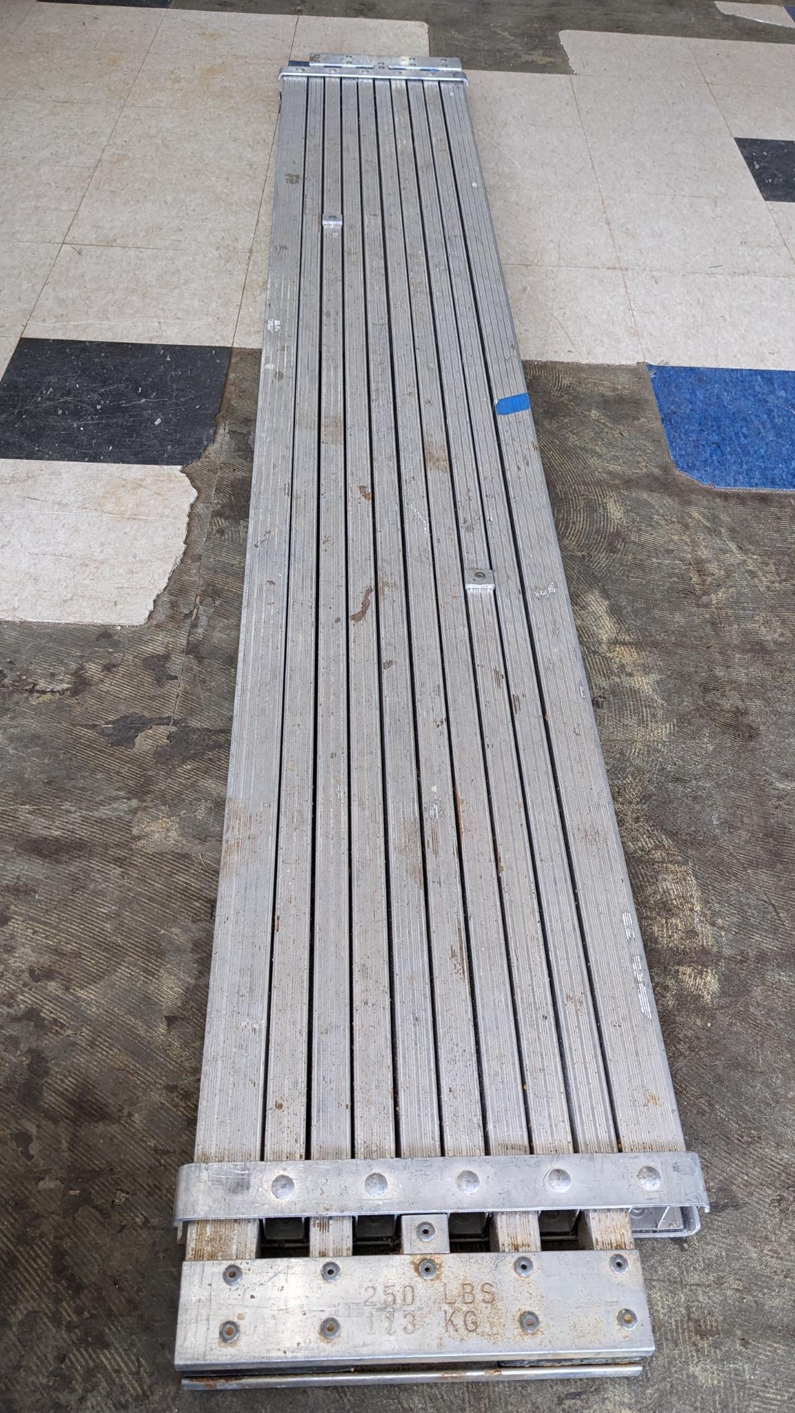 Werner Task-Master aluminum scaffolding extension plank is Model PA208
