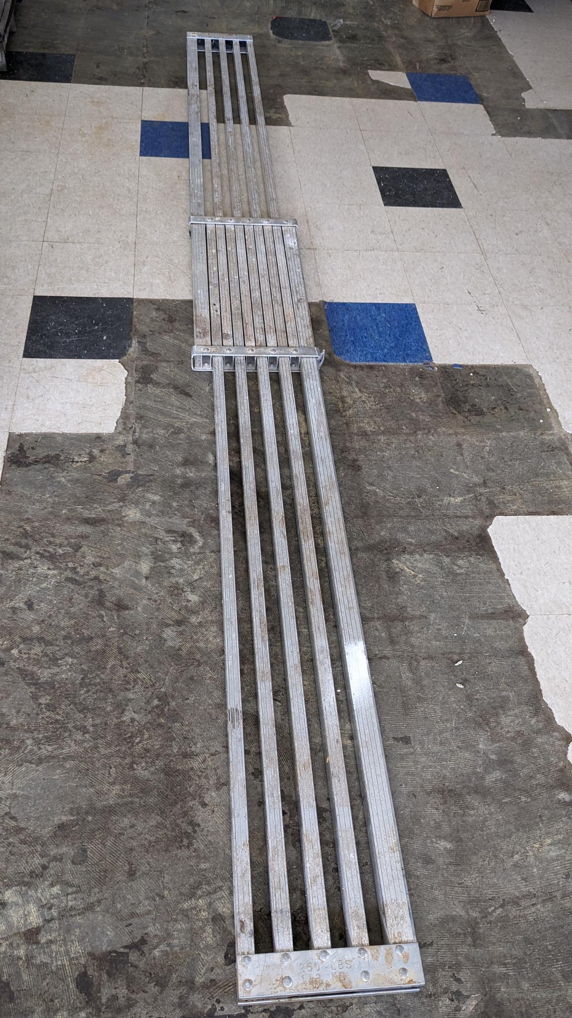 Werner Task-Master aluminum scaffolding extension plank is Model PA208