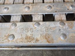 Werner Task-Master aluminum scaffolding extension plank is Model PA208