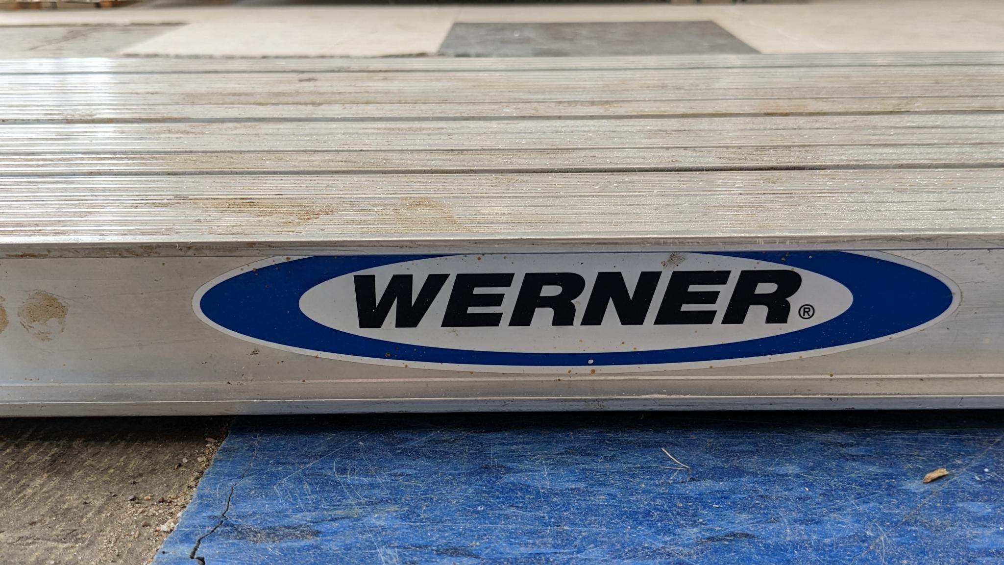 Werner Task-Master aluminum scaffolding extension plank is Model PA208