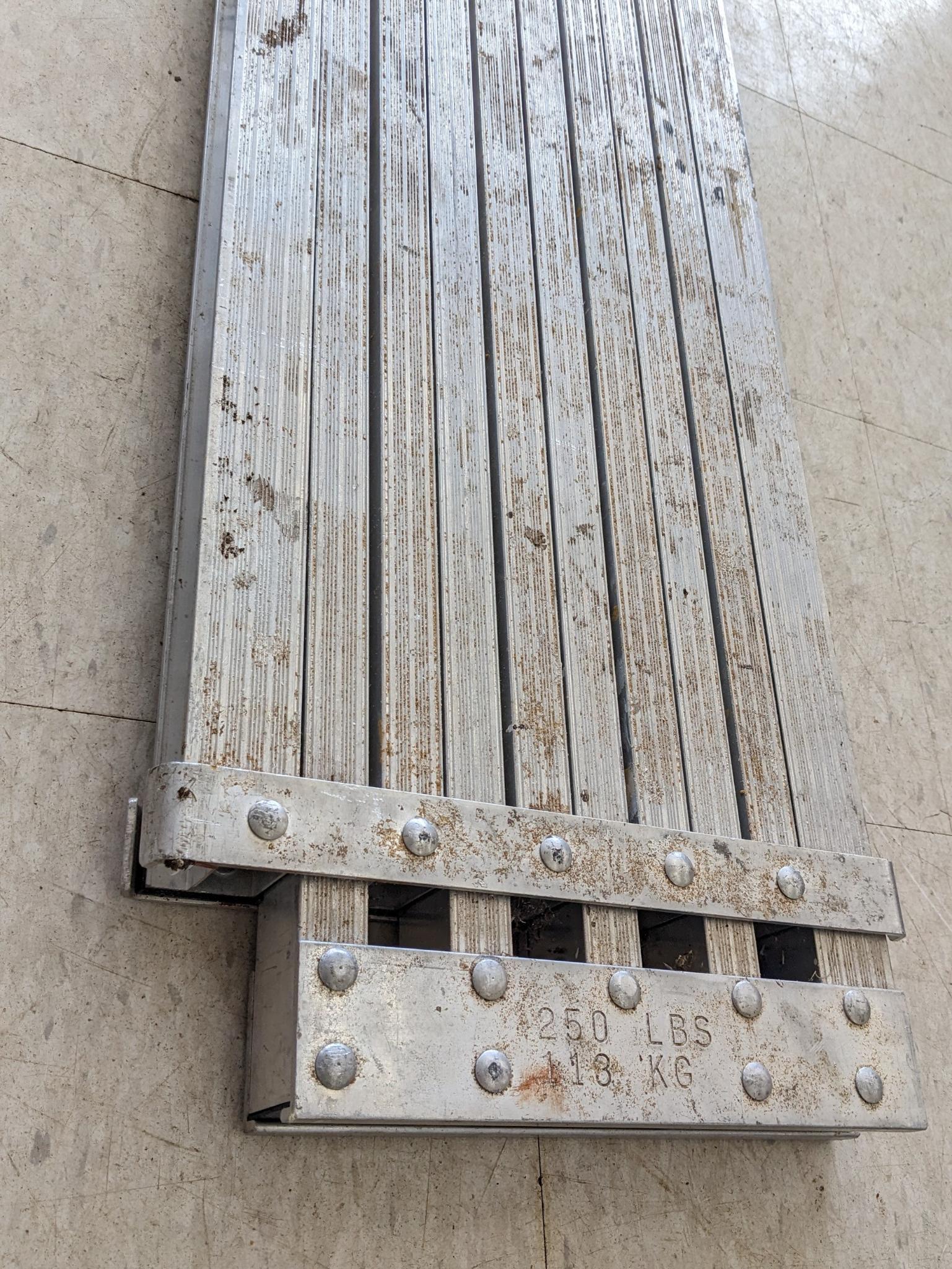 Werner Task-Master aluminum scaffolding extension plank is Model PA208