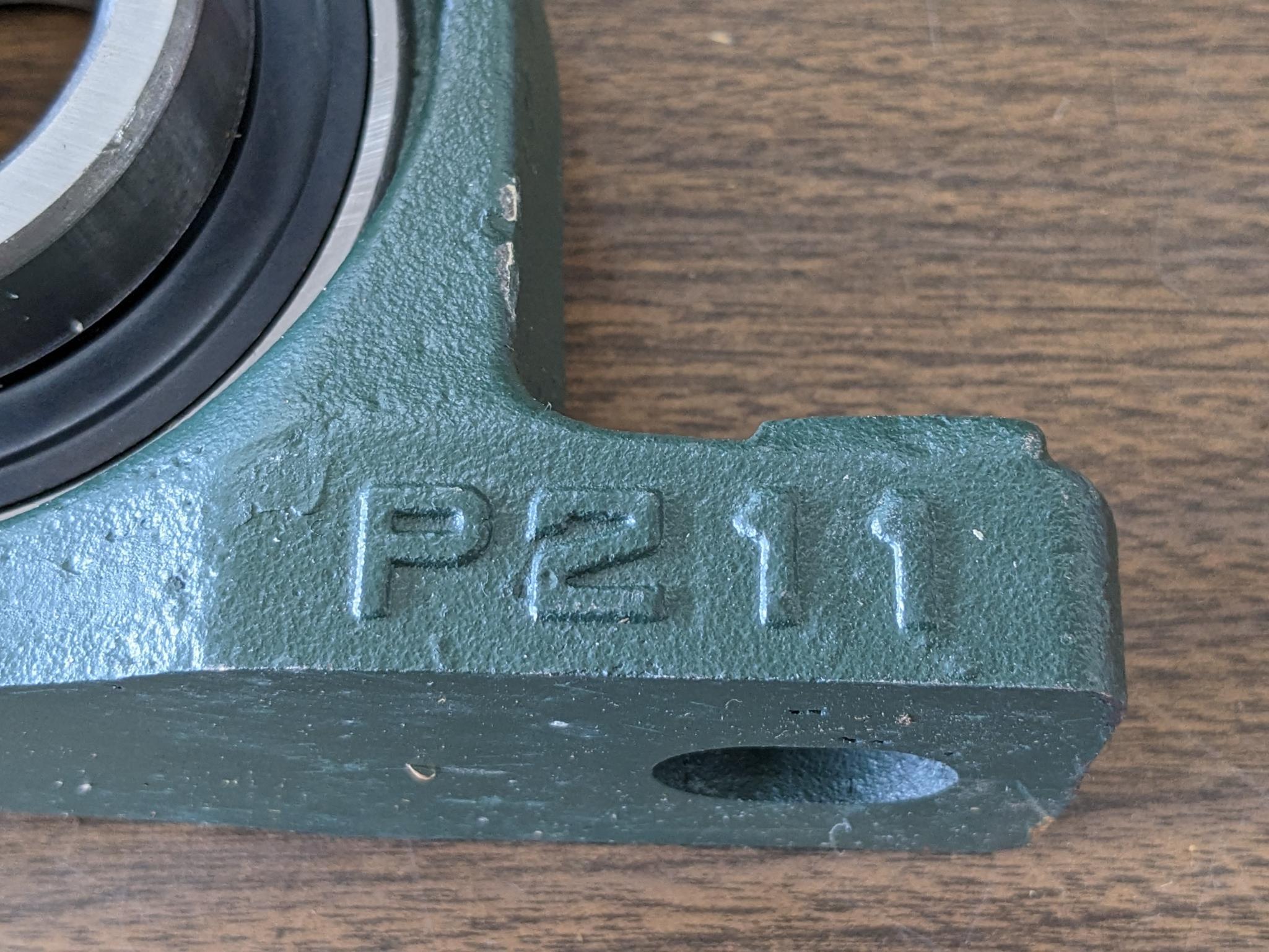 Pair of FSB pillow block bearing model no. P21 have 2" ID center race and outer grease zerk. Are new
