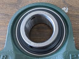 Pair of FSB pillow block bearing model no. P21 have 2" ID center race and outer grease zerk. Are new
