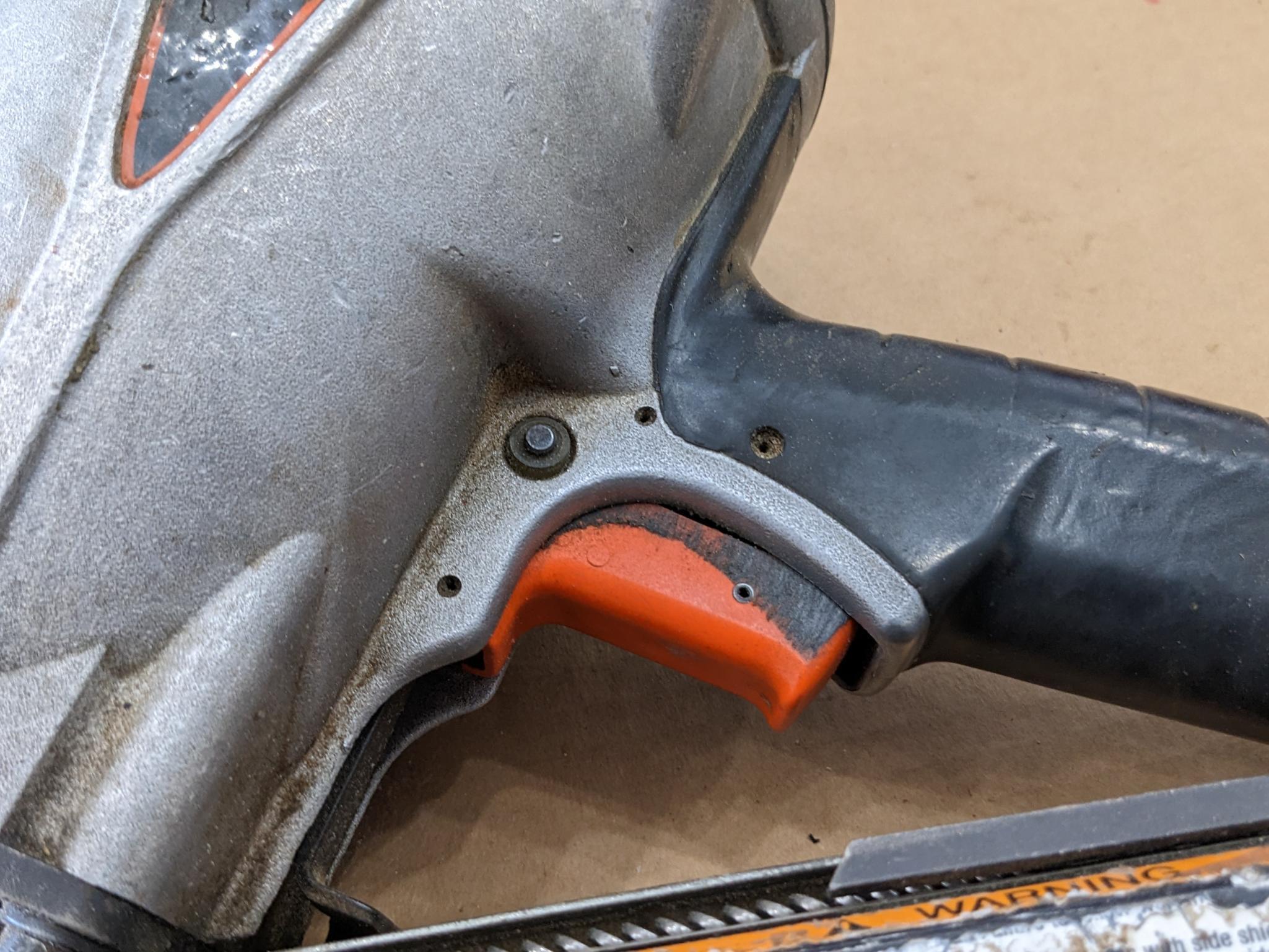 Paslode Power Master Plus 3-1/2" thirty degree framing nailer is Model F350S.