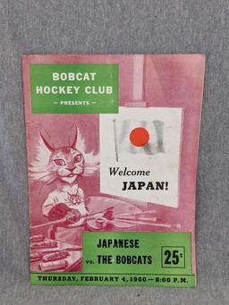 Theatre Playboard "Redhead", Hercules Cortez poster, Henrici on Randolph menu form 1951, Dennis the