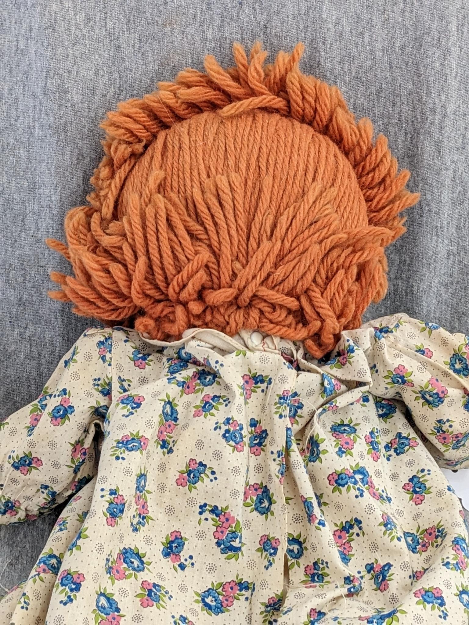 Ragged Ann and Andy dolls are approx 20" tall and in overall good condition.