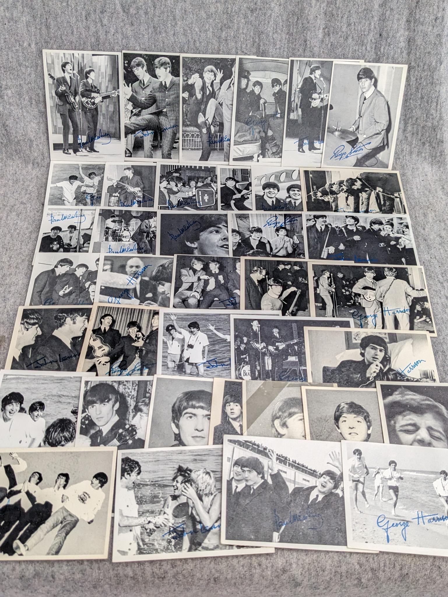 Topps Beatles Trading Card 3rd Series set only missing cards 121, 125, 131, 134, 139-141 and 157.
