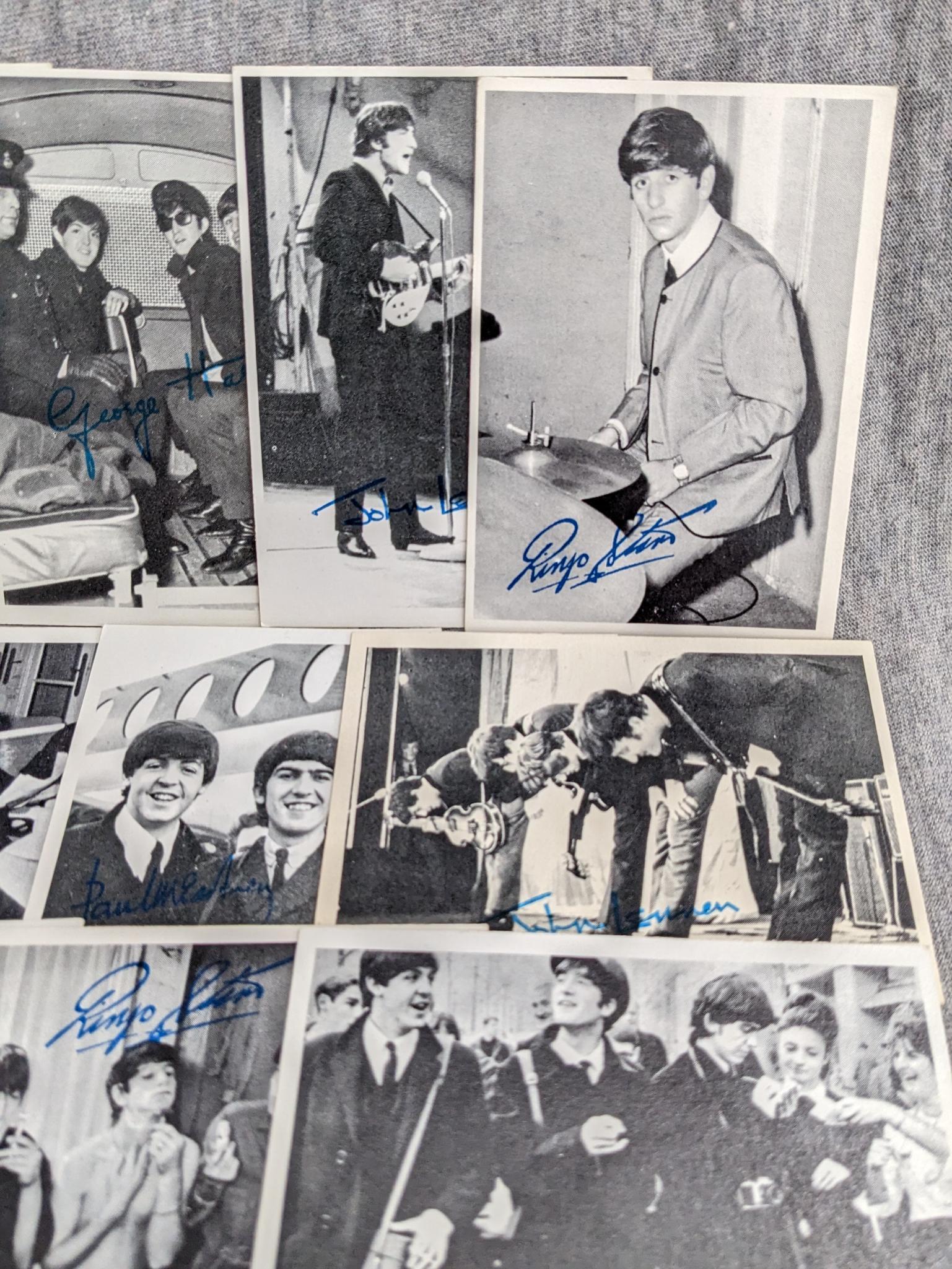 Topps Beatles Trading Card 3rd Series set only missing cards 121, 125, 131, 134, 139-141 and 157.