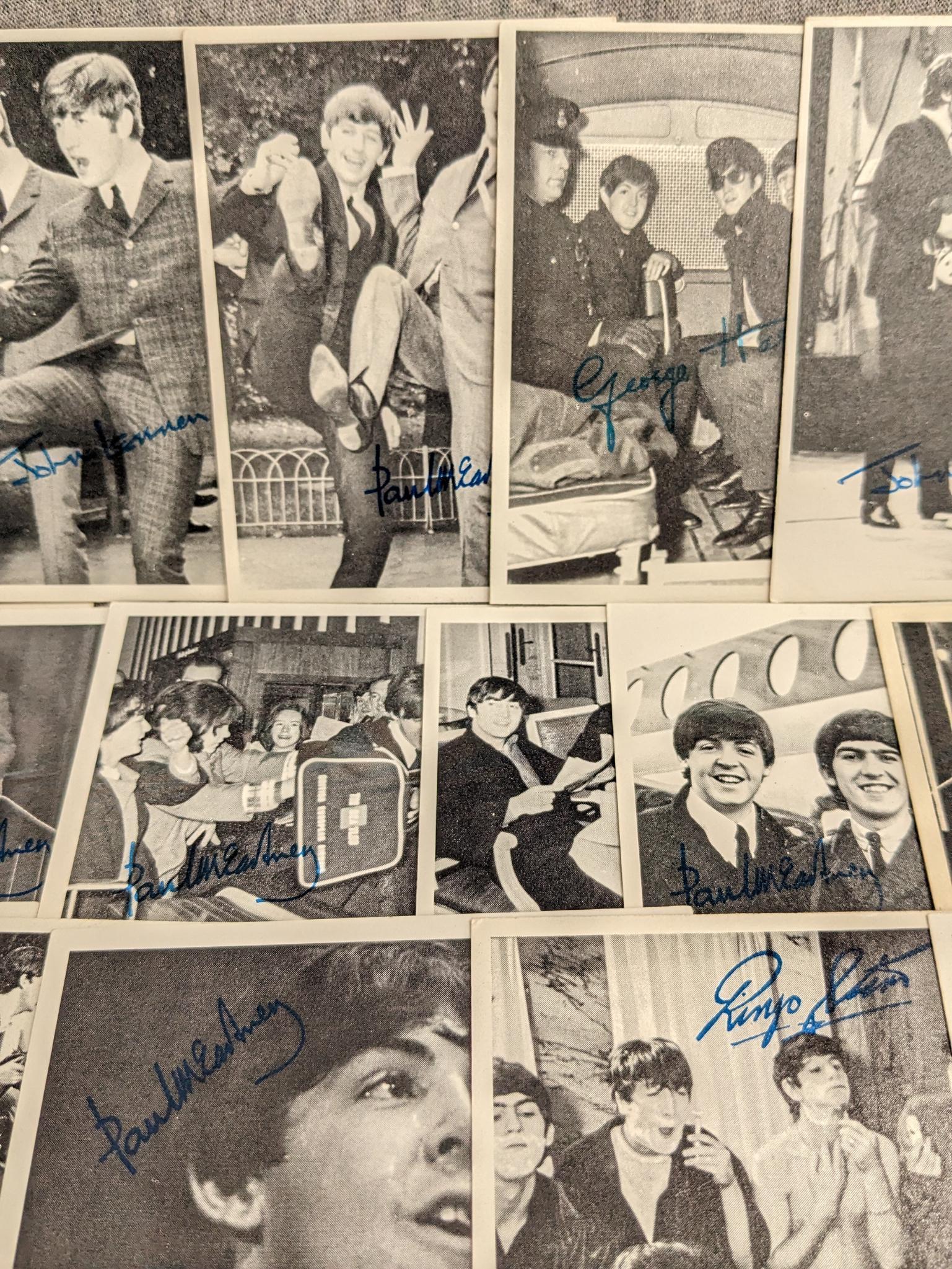 Topps Beatles Trading Card 3rd Series set only missing cards 121, 125, 131, 134, 139-141 and 157.