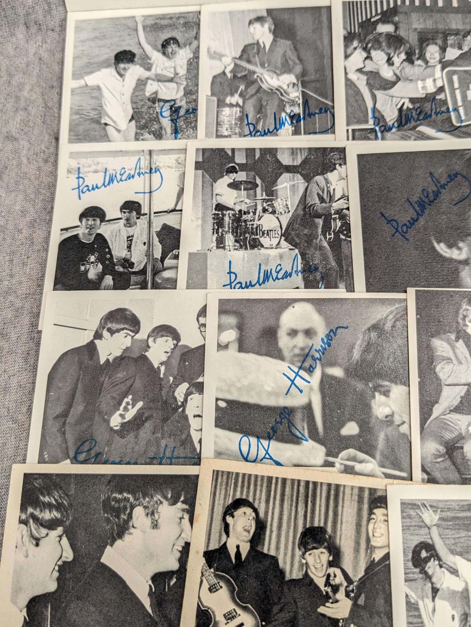 Topps Beatles Trading Card 3rd Series set only missing cards 121, 125, 131, 134, 139-141 and 157.