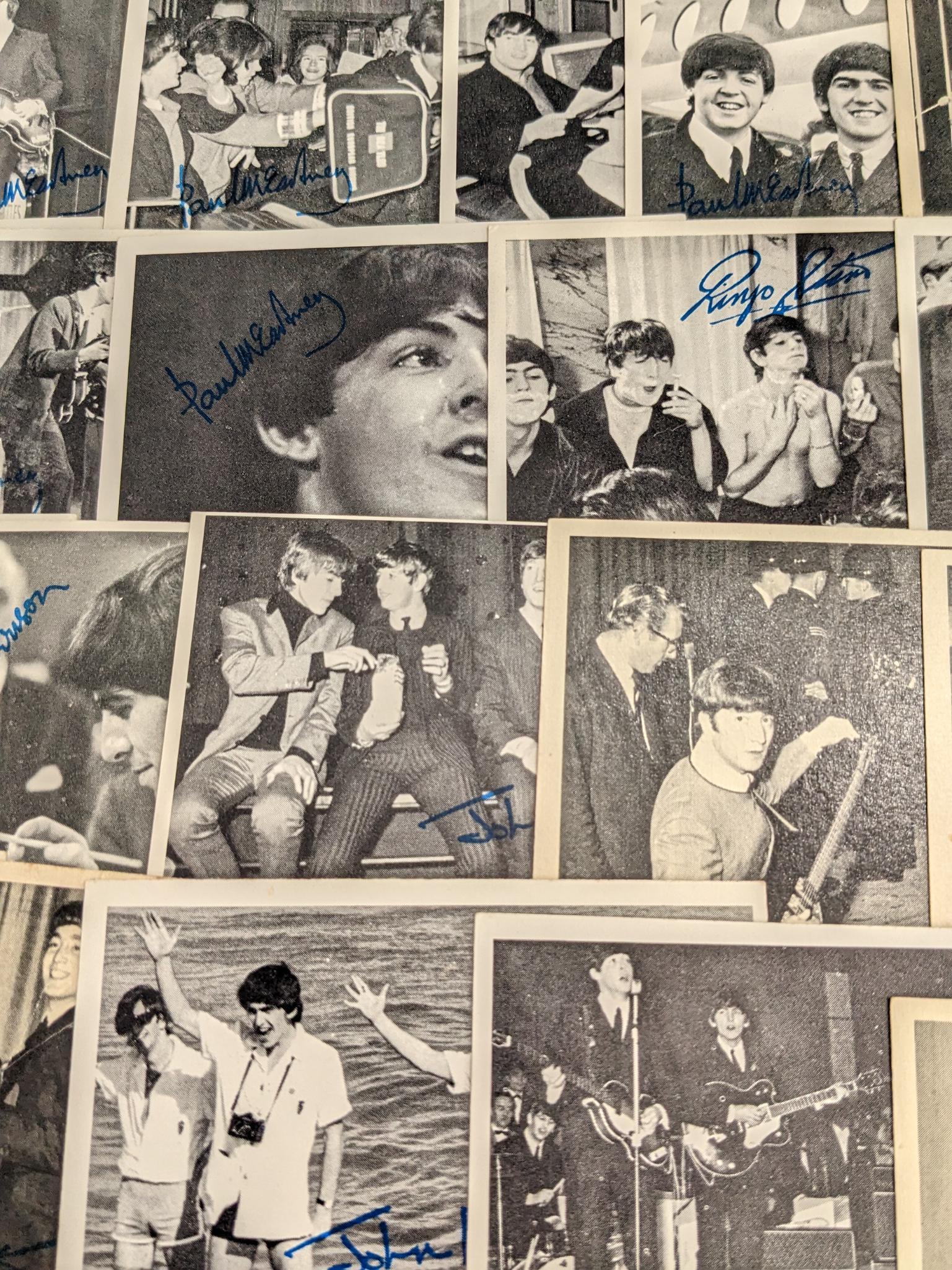 Topps Beatles Trading Card 3rd Series set only missing cards 121, 125, 131, 134, 139-141 and 157.