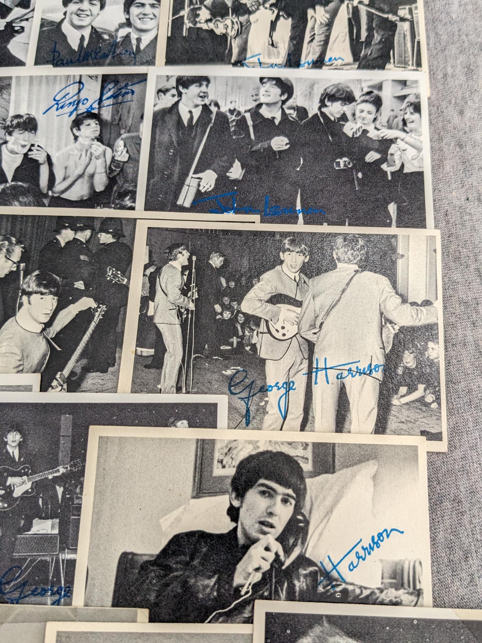 Topps Beatles Trading Card 3rd Series set only missing cards 121, 125, 131, 134, 139-141 and 157.
