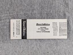 Two ticket stubs from the July 10, 1983 Brewers vs White Sox game - Longest Game in History (4hr 12