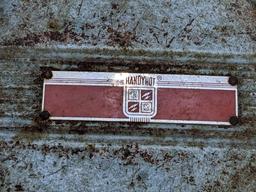 Old Handy Hot stovetop washing machine with original wringer. Neat piece from when work was work 14"