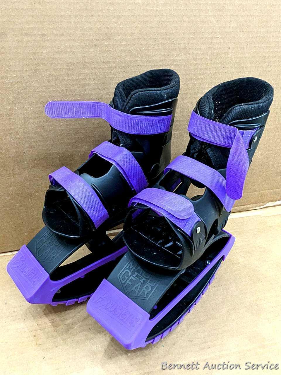 Boosters bouncing boots fits child size 3-6.