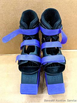 Boosters bouncing boots fits child size 3-6.