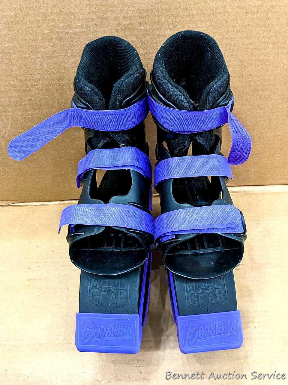 Boosters bouncing boots fits child size 3-6.