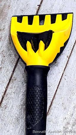 Two extendable windshield brushes - ice scraper combination ice scrapers by Michelin and Rain X, the