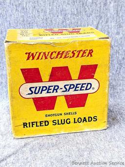 25 rounds of Winchester Super Speed 16 gauge shotshells with 7/8 oz slugs. The box is in pretty good