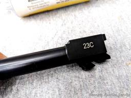 Brownell's 9mm pistol barrel conversion for Glock 23, Gen 1-4. New in package.
