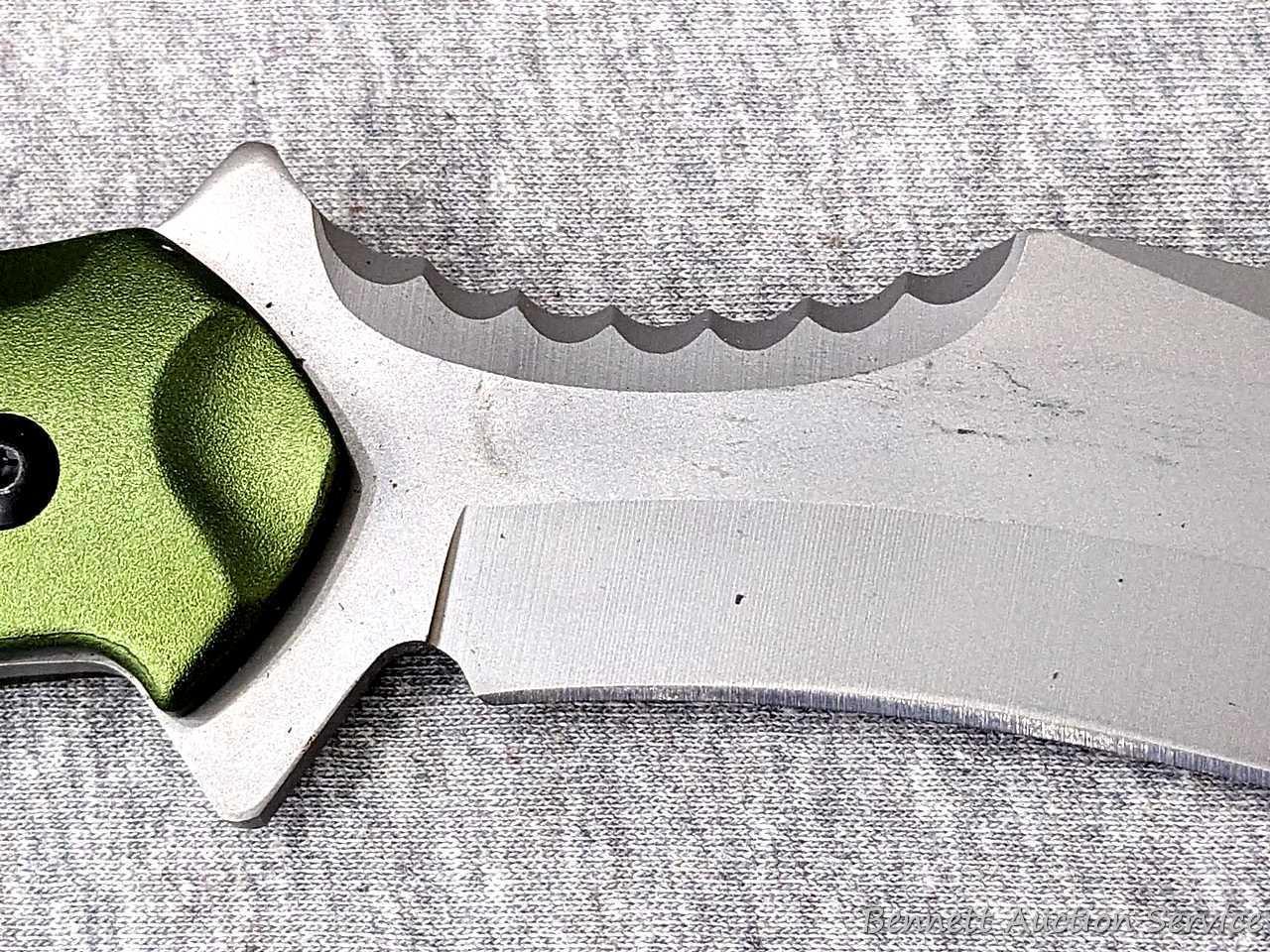 Reapr brand sheath knife is about 10" long and in good condition.