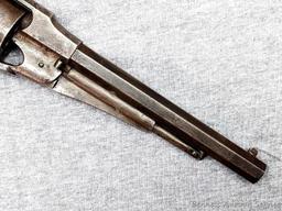 Remington 1858 New Model Army or Remington-Beals percussion revolver.