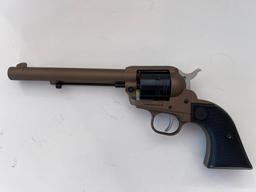 Ruger Wrangler 22 LR single action revolver 6 1/2" barrel Burnt Bronze Cerakote. NIB