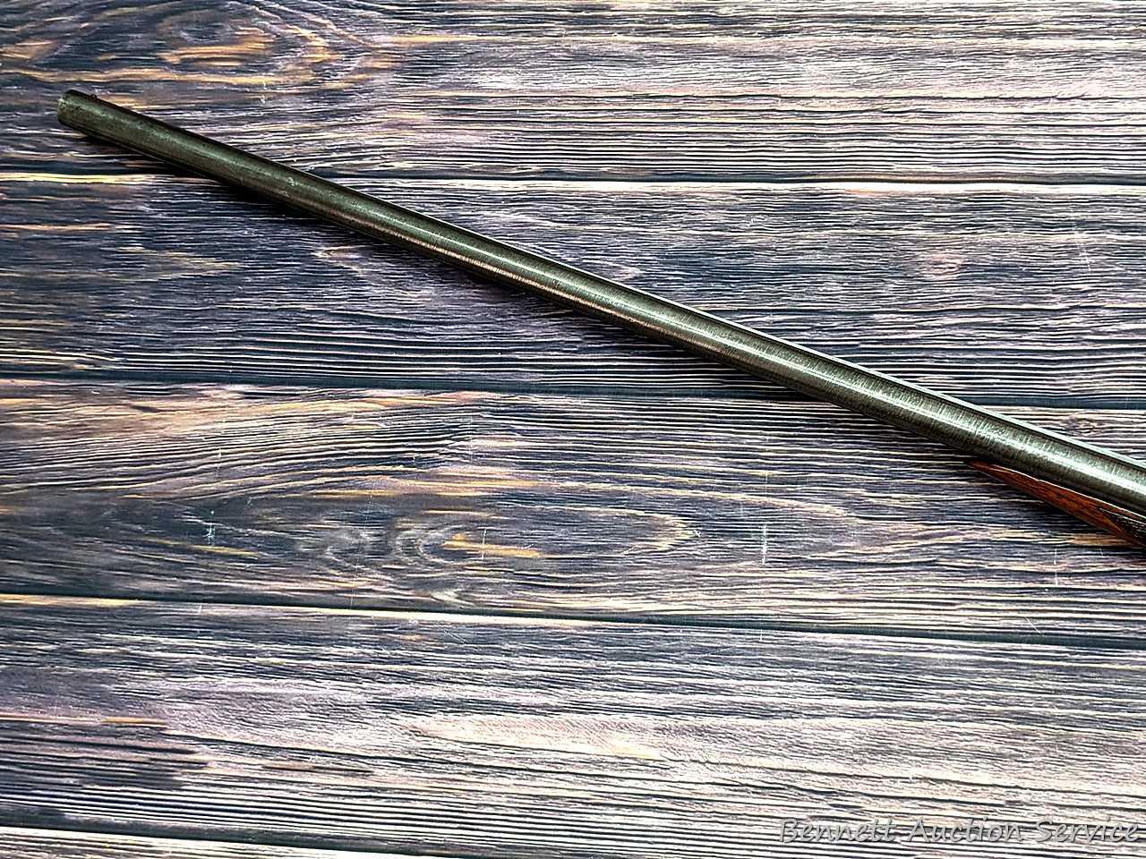 Ithaca "Crass" hammerless double barrel side by side 12 gauge shotgun with Damascus barrels and