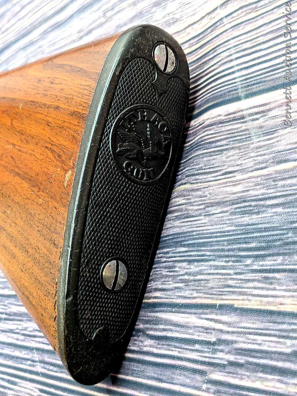 Ithaca "Crass" hammerless double barrel side by side 12 gauge shotgun with Damascus barrels and