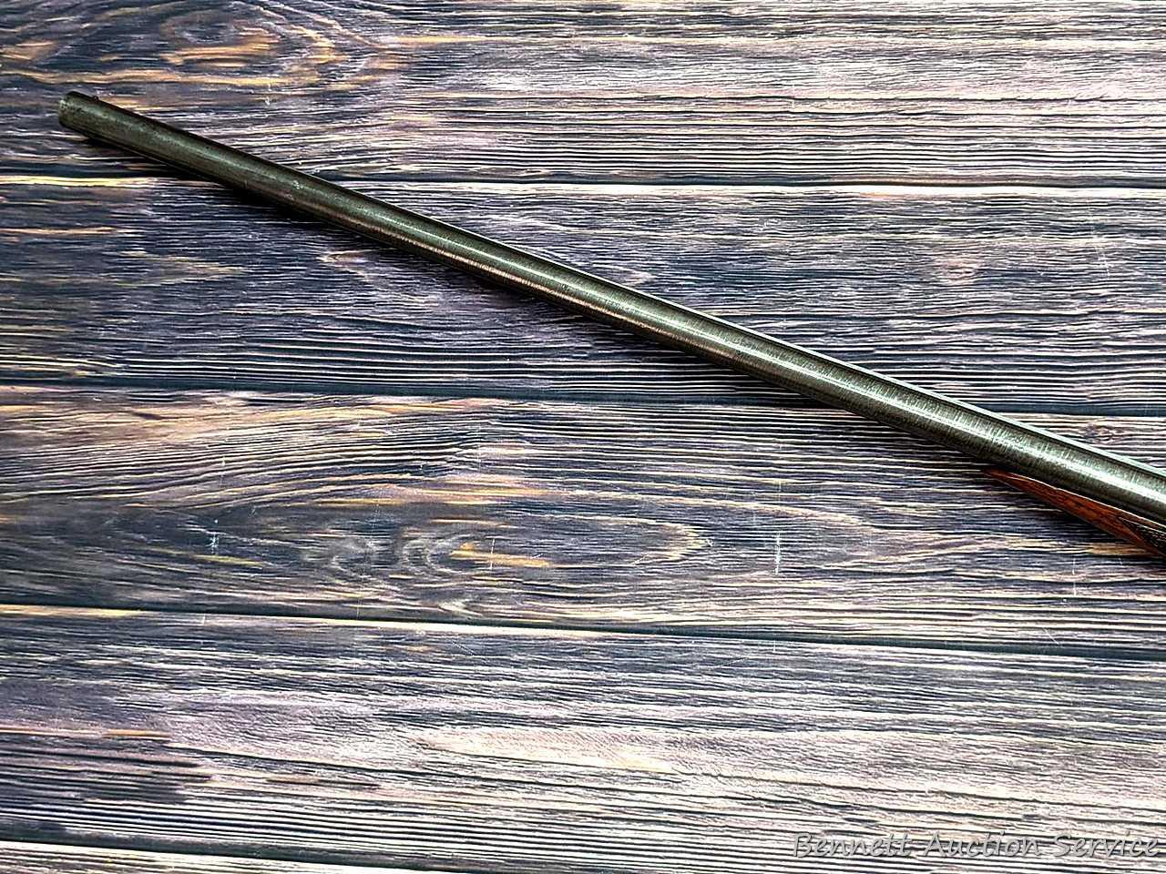 Ithaca "Crass" hammerless double barrel side by side 12 gauge shotgun with Damascus barrels and