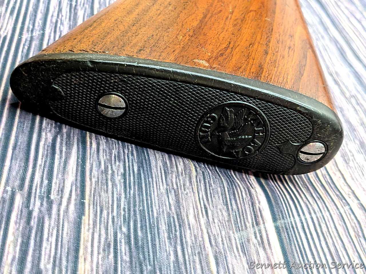Ithaca "Crass" hammerless double barrel side by side 12 gauge shotgun with Damascus barrels and