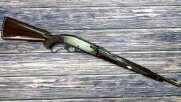 Remington Nylon 76 lever action .22 rifle. The 19-1/2" barrel has a mirror bore with sharp rifling.
