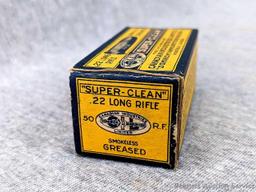 50 rounds of Dominion Ammunition Division .22 ammunition by Canadian Industries. The Super-Clean
