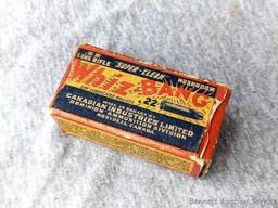 50 rounds of Whiz-Bang Super-Clean .22 ammunition with mushroom tip bullets and made by Canadian