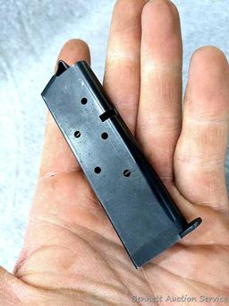 Two .380 magazines, one is marked Colt .380 Auto and would go great with the Colt mark IV in lot