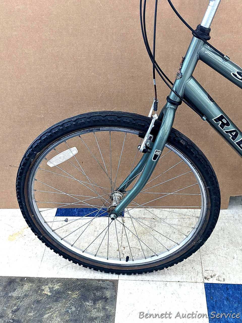 Shimano Raleigh SC30 Sport Comfort bike with 7 speeds. Features easy to adjust seat, back tire cargo