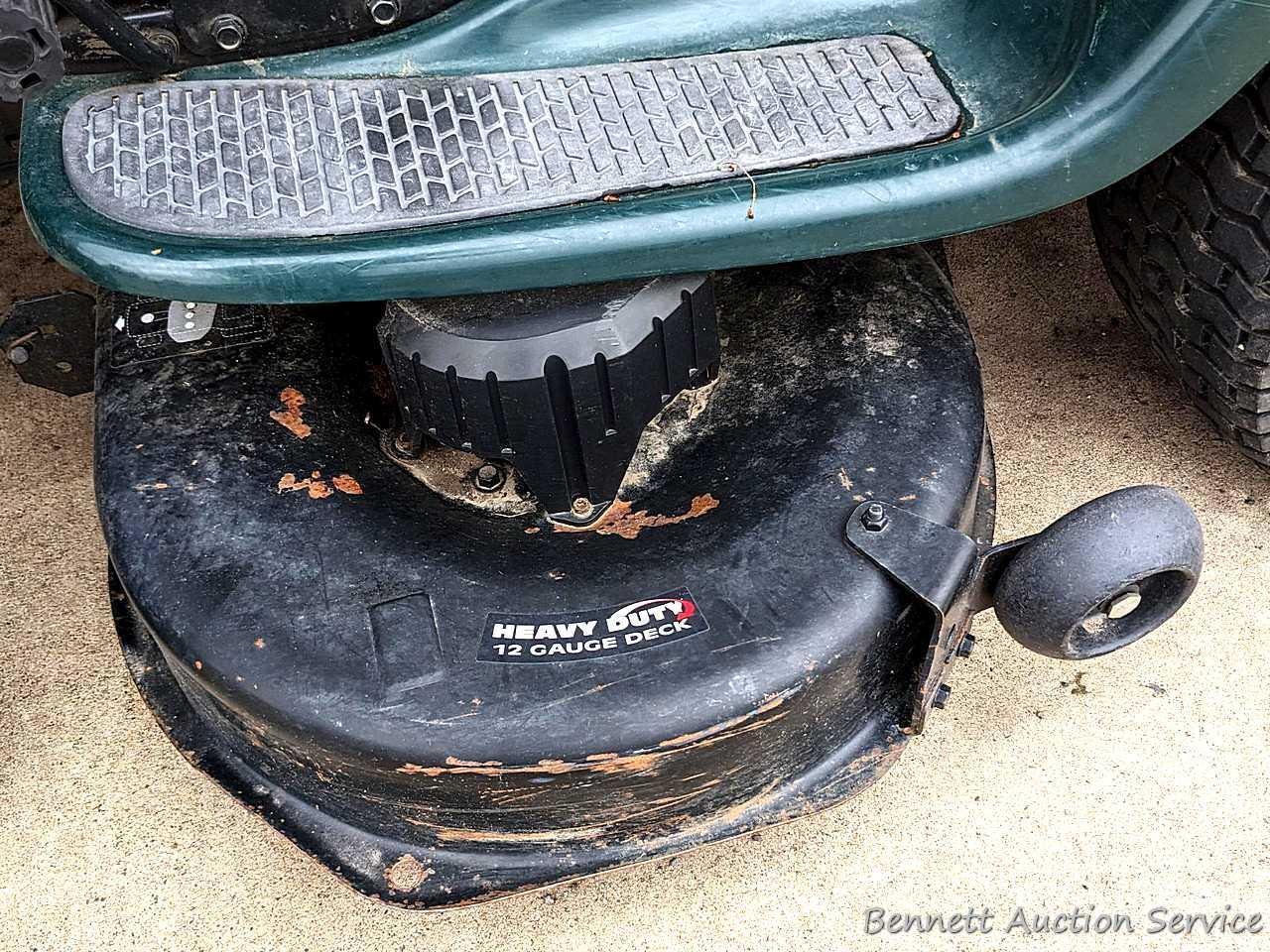 Craftsman LT1000 riding lawn mower has a 20 hp Briggs & Stratton OHV engine. Mower currently doesn't