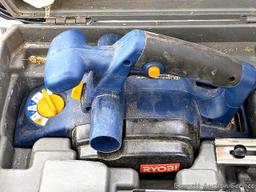 Ryobi 3-1/4" hand planer is model HPL51. The planer runs smoothly and comes with a bunch of