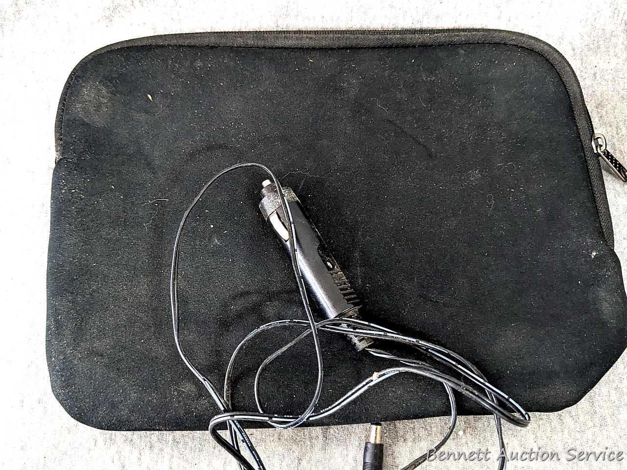 RCA Portable DVD player, ZAGG tablet keyboard case, Casio TV-5 LCD Pocket Color Television and 11"