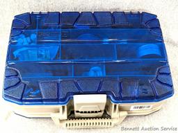Dremel brand rotary tool attachments, plus a variety of sanding discs, drum sander pieces, cutting