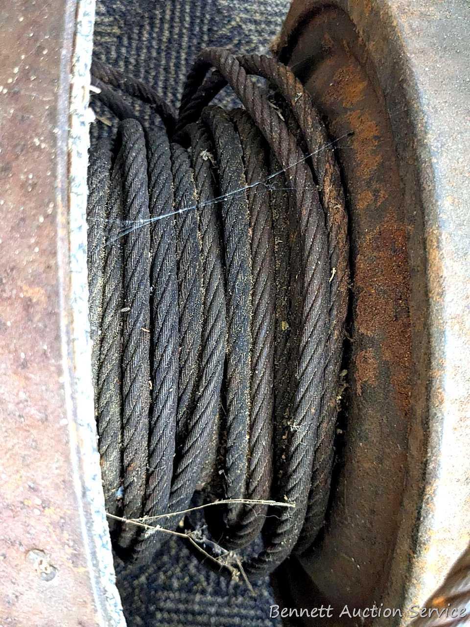 Most or all of a Jammer winch as found on log skidding tractors and crawlers. Come to the open house