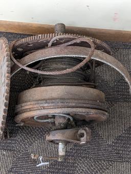 Most or all of a Jammer winch as found on log skidding tractors and crawlers. Come to the open house