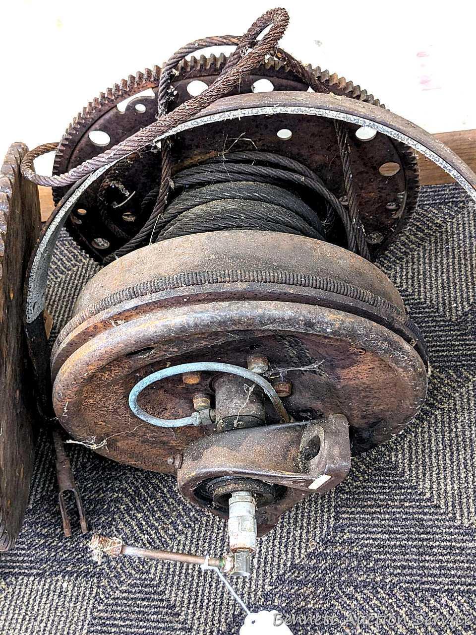 Most or all of a Jammer winch as found on log skidding tractors and crawlers. Come to the open house