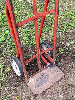 4 ft Magliner hand truck dolly with hard tires in good condition .